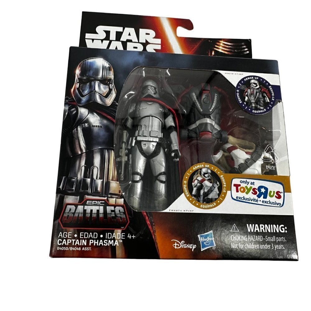 * Toys R Us Exclusive Star Wars The Force Awakens Epic Battles Captain Phasma